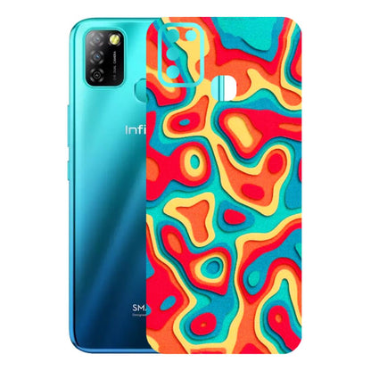 INFINIX Phone Skins (All Models) - Abstract Swirl - 3D Embossed Finish (L-150) Infinix Smart 5A