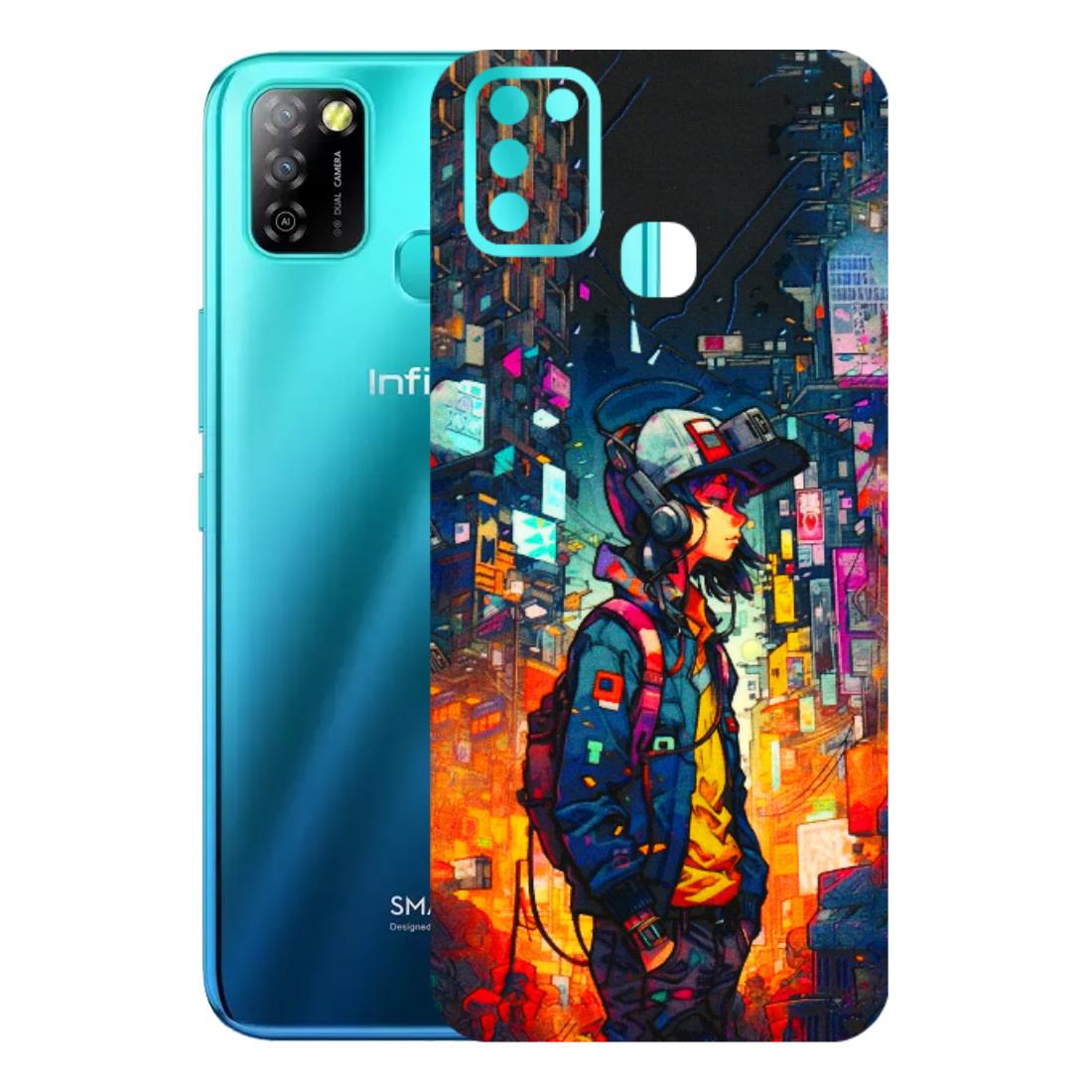 INFINIX Phone Skins (All Models) - Street Anime Guy - 3D Embossed Finish (L-158) Infinix Smart 5A