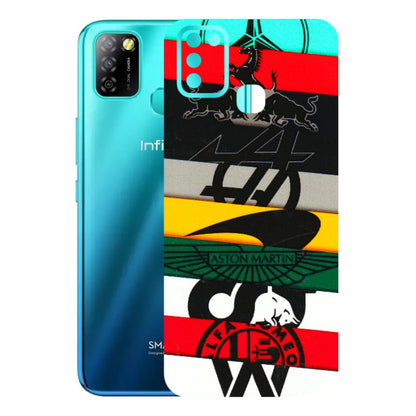INFINIX Phone Skins (All Models) - Multi Designer Brands - 3D Embossed Finish (L-187) Infinix Smart 5A