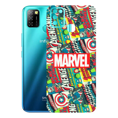 INFINIX Phone Skins (All Models) - Marvel Comic Lover - Matte Finish (M-30) Infinix Smart 5A