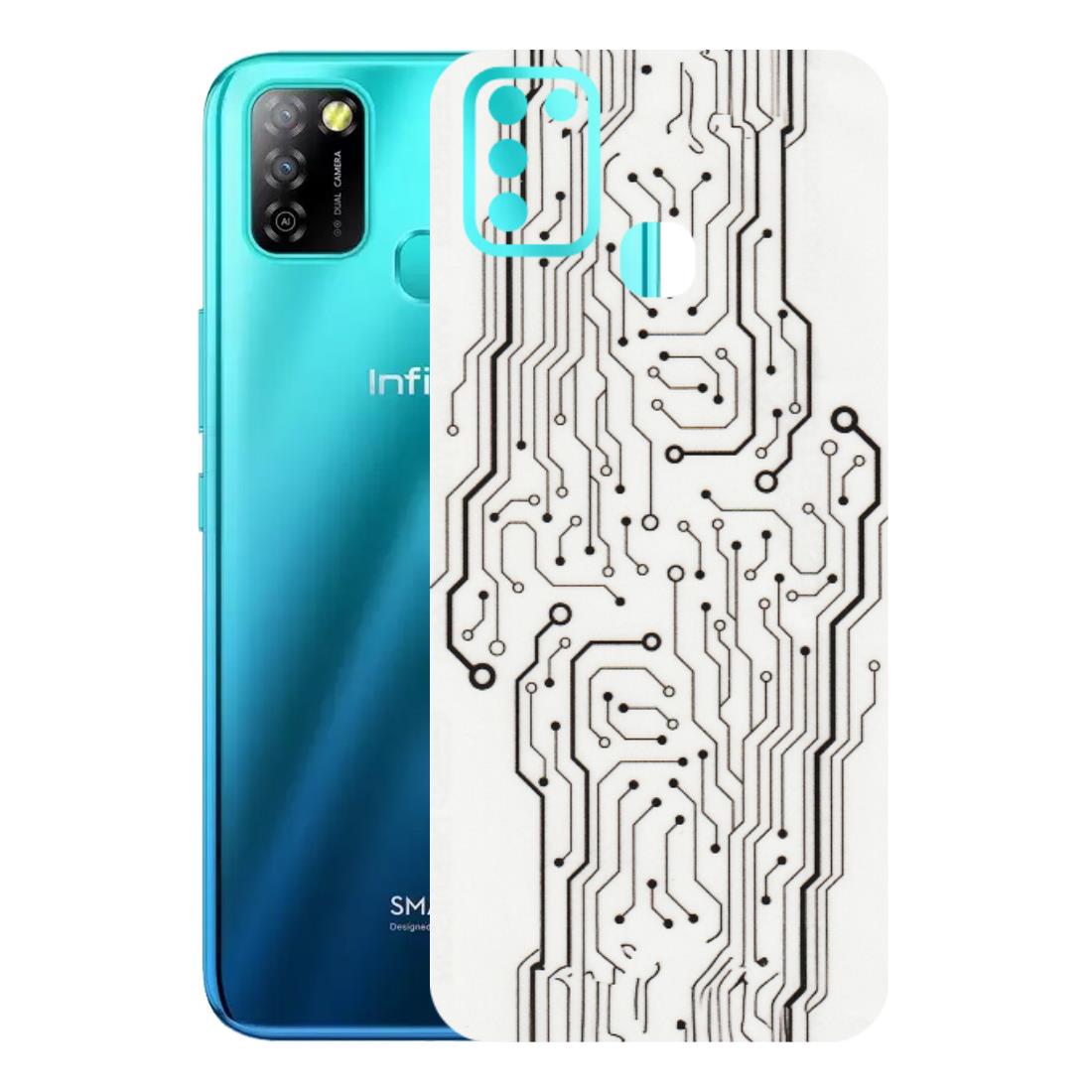 INFINIX Phone Skins (All Models) - Tech Circuits - Transparent Finish (T-03) Infinix Smart 5A