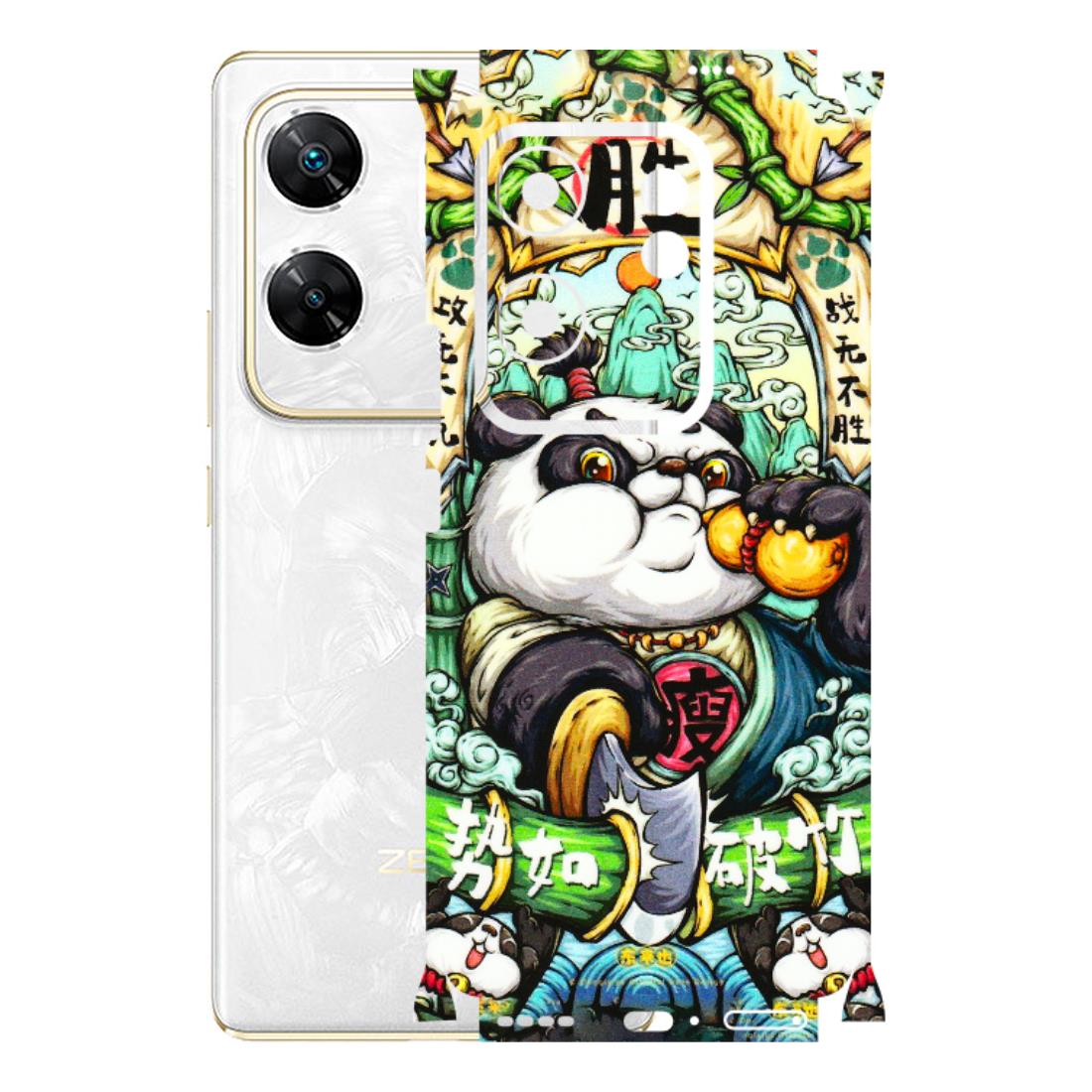 INFINIX Phone Skins (All Models) - Royal Rich Panda - 3D Embossed Finish (L-170) Infinix Zero 30 4G