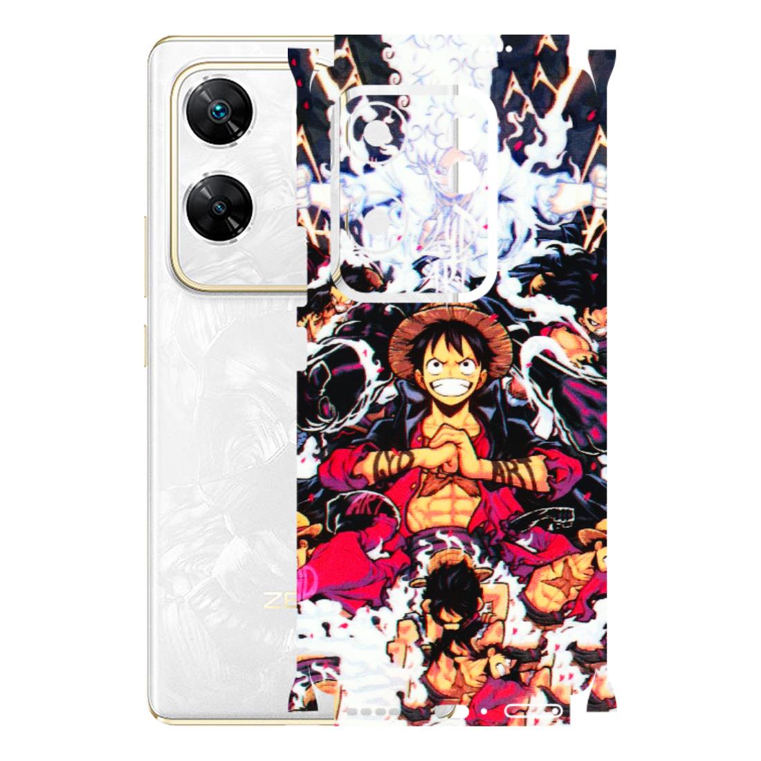 INFINIX Phone Skins (All Models) - Luffy Anime Character - 3D Embossed Finish (L-203) Infinix Zero 30 4G