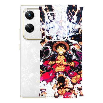 INFINIX Phone Skins (All Models) - Luffy Anime Character - 3D Embossed Finish (L-203) Infinix Zero 30 4G