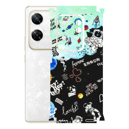 INFINIX Phone Skins (All Models) - Living In A Space Dream - Matte Finish (M-46) Infinix Zero 30 4G