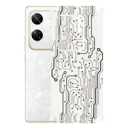 INFINIX Phone Skins (All Models) - Tech Circuits - Transparent Finish (T-03) Infinix Zero 30 4G