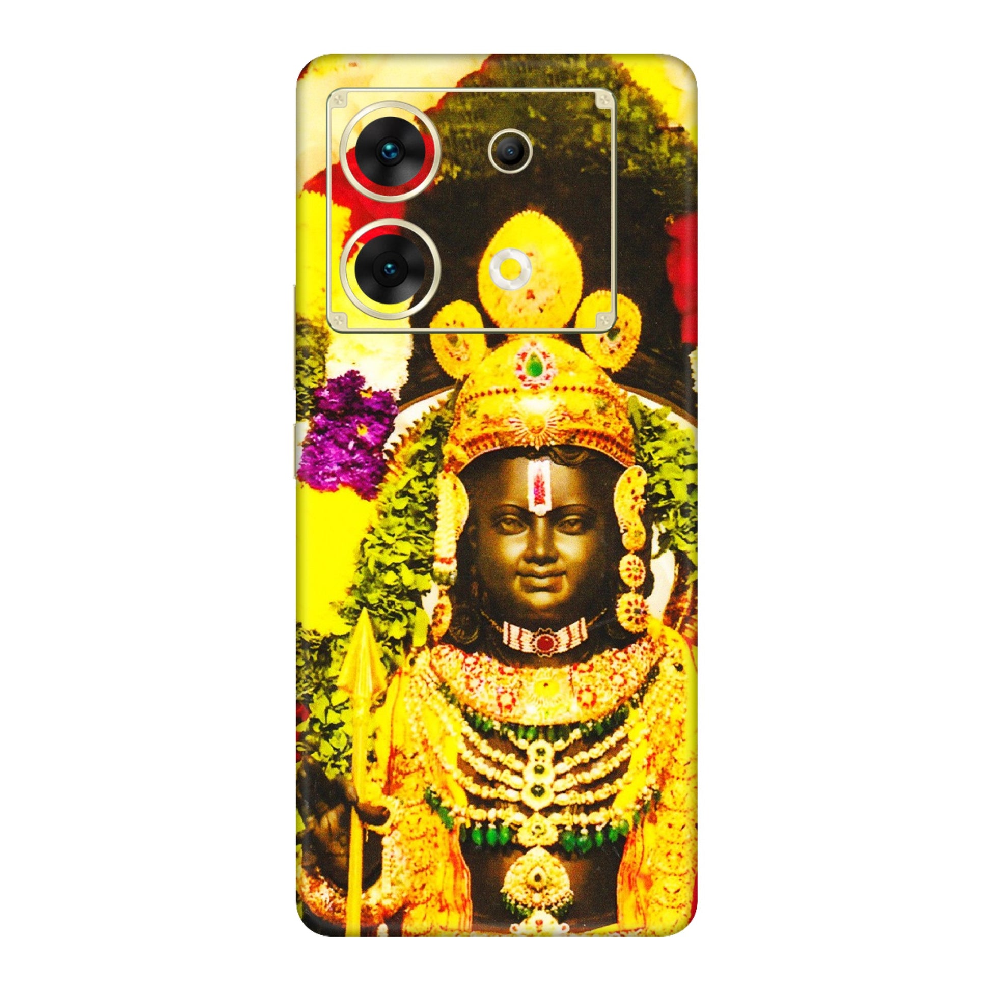 INFINIX Phone Skins (All Models) - Ram Lalla Ayodhya - 3D Embossed Finish (L-103) Infinix Zero 30 (5G)