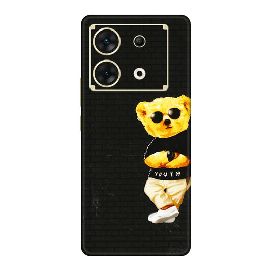 INFINIX Phone Skins (All Models) - Classy Teddy Bear - 3D Embossed Finish (L-116) Infinix Zero 30 (5G)