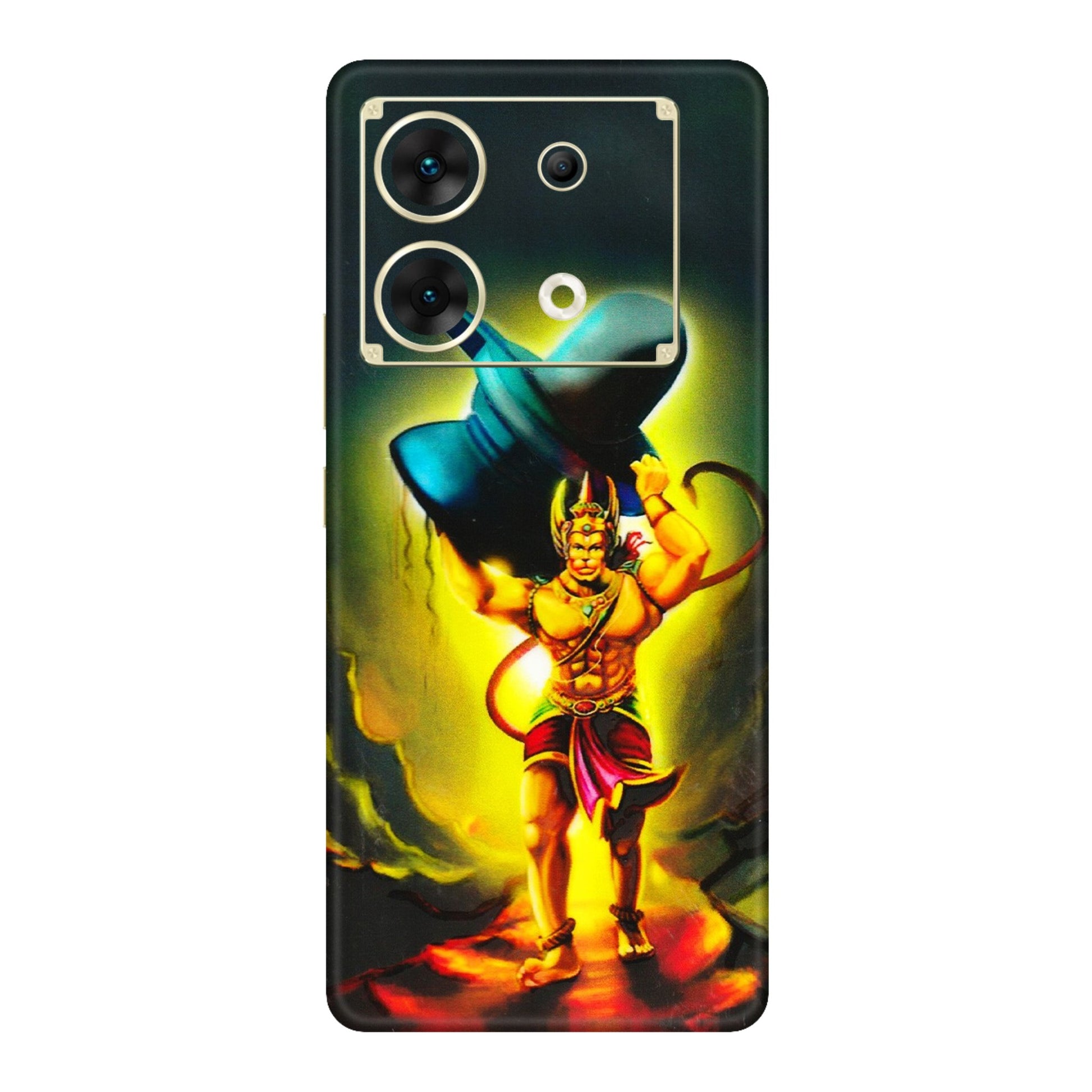 INFINIX Phone Skins (All Models) - Hanuman Ji - 3D Embossed Finish (L-128) Infinix Zero 30 (5G)