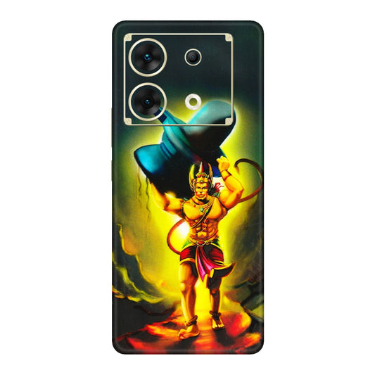 INFINIX Phone Skins (All Models) - Hanuman Ji - 3D Embossed Finish (L-128) Infinix Zero 30 (5G)