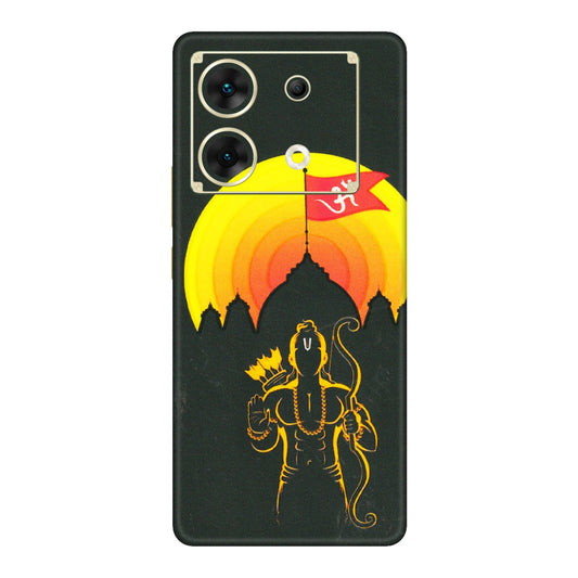 INFINIX Phone Skins (All Models) - Lord Ram - 3D Embossed Finish (L-132) Infinix Zero 30 (5G)