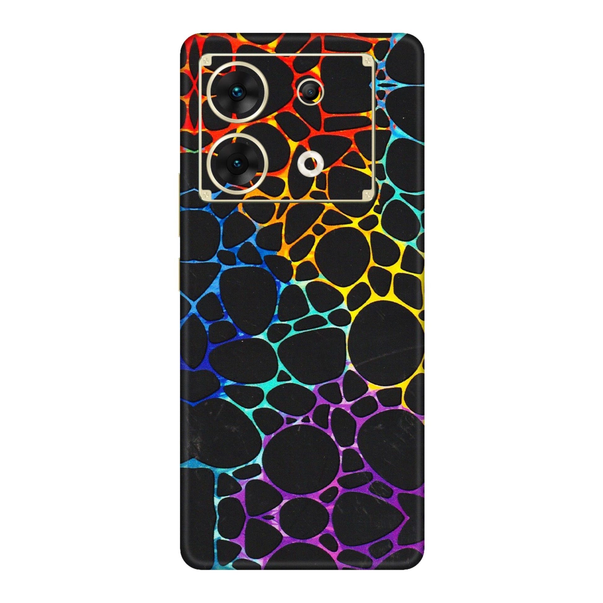 INFINIX Phone Skins (All Models) - Abstract Art MultiColour - 3D Embossed Finish (L-133) Infinix Zero 30 (5G)