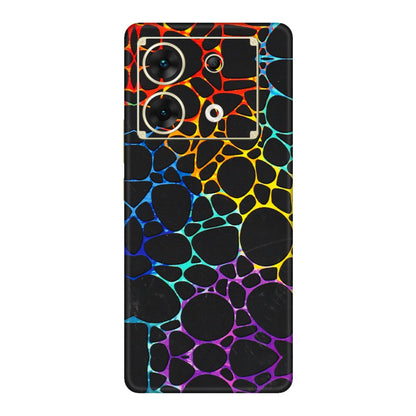 INFINIX Phone Skins (All Models) - Abstract Art MultiColour - 3D Embossed Finish (L-133) Infinix Zero 30 (5G)