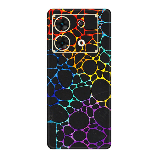 INFINIX Phone Skins (All Models) - Abstract Art MultiColour - 3D Embossed Finish (L-133) Infinix Zero 30 (5G)