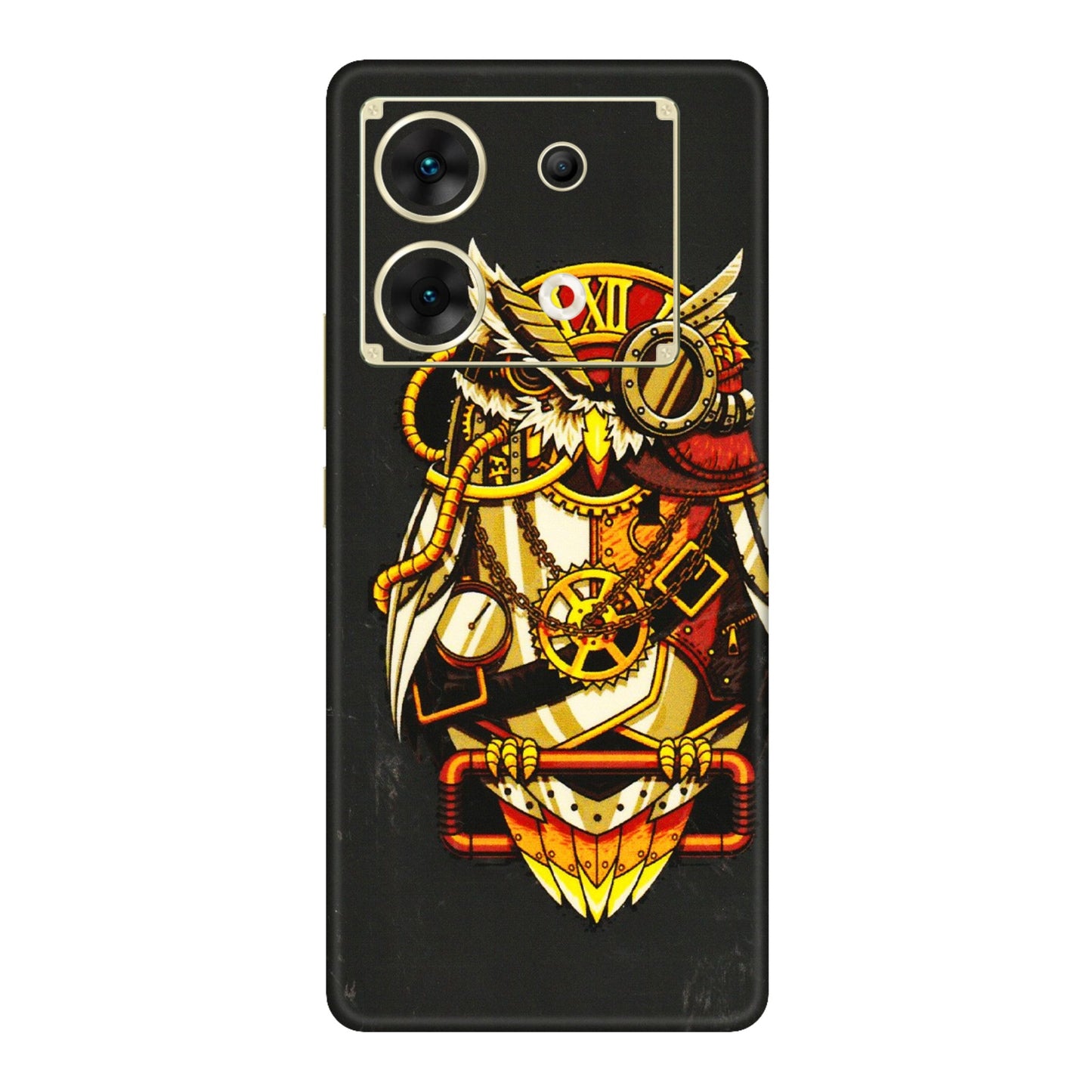 INFINIX Phone Skins (All Models) - Classy Smart Owl - 3D Embossed Finish (L-144) Infinix Zero 30 (5G)