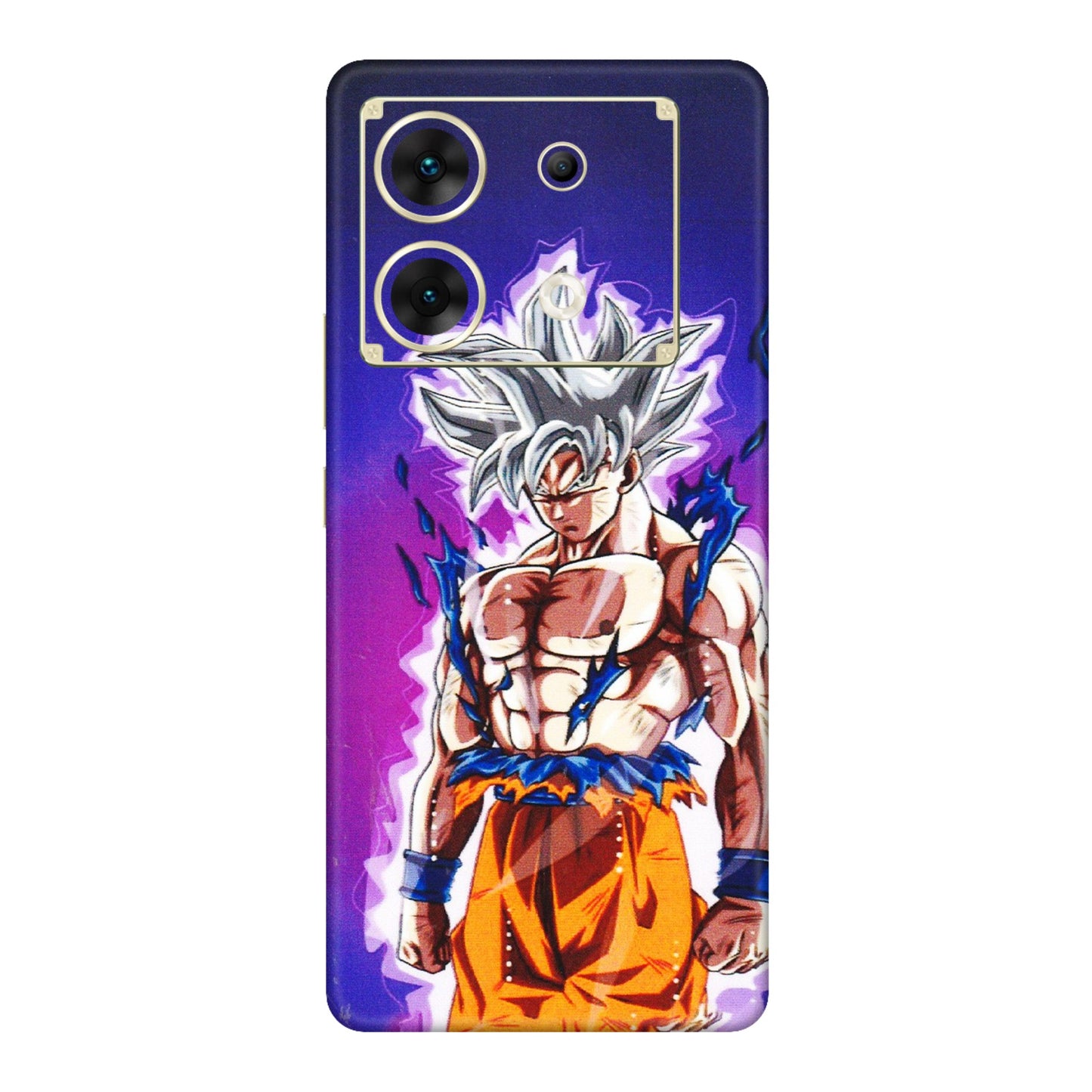 INFINIX Phone Skins (All Models) - Goku Purple Anime - 3D Embossed Finish (L-147) Infinix Zero 30 (5G)