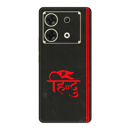INFINIX Phone Skins (All Models) - Hindu Black - 3D Embossed Finish (L-153) Infinix Zero 30 (5G)