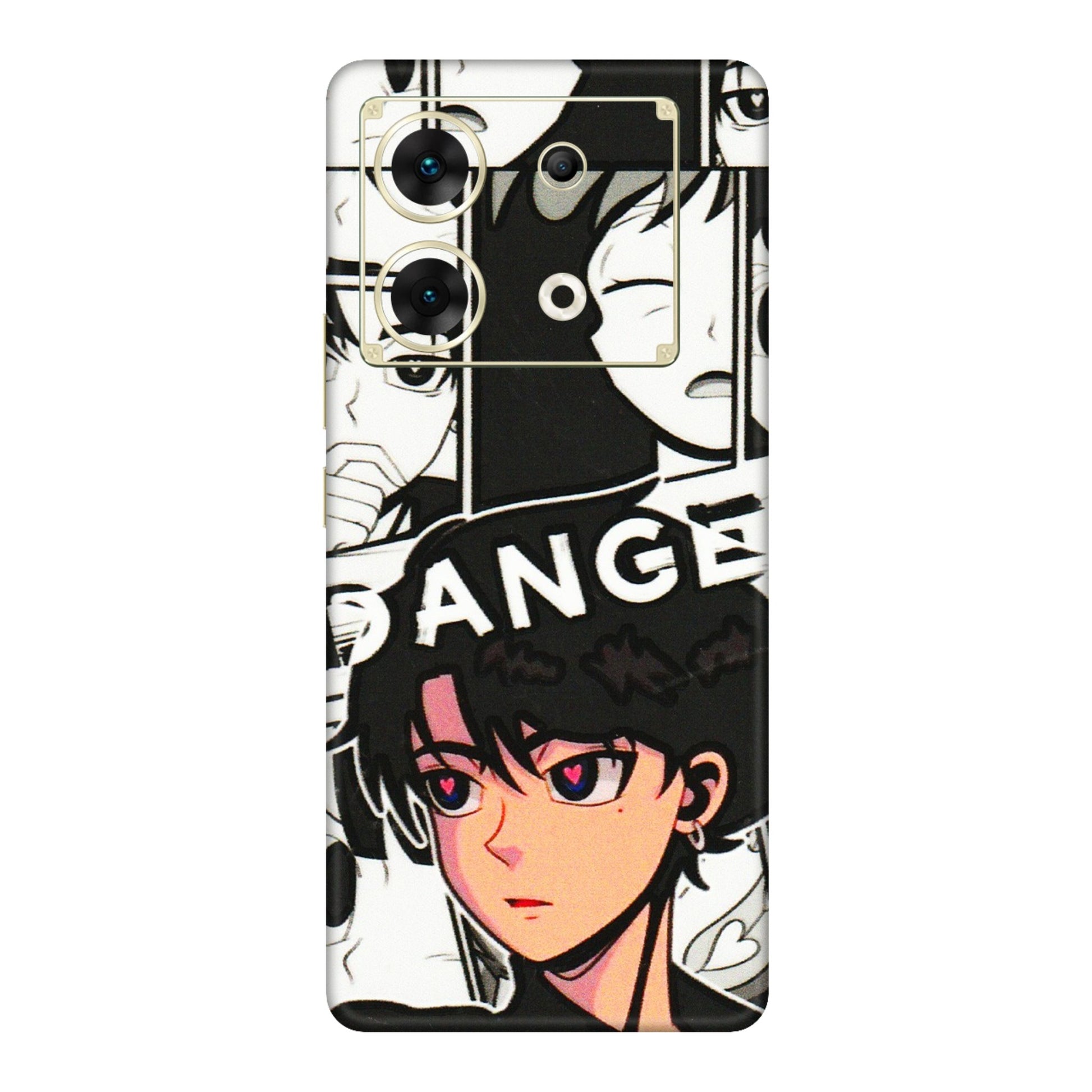 INFINIX Phone Skins (All Models) - Danger Anime - 3D Embossed Finish (L-155) Infinix Zero 30 (5G)