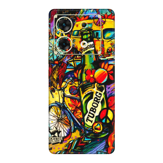 INFINIX Phone Skins (All Models) - Cool Beer Bottle - 3D Embossed Finish (L-193) Infinix Zero 30 (5G)