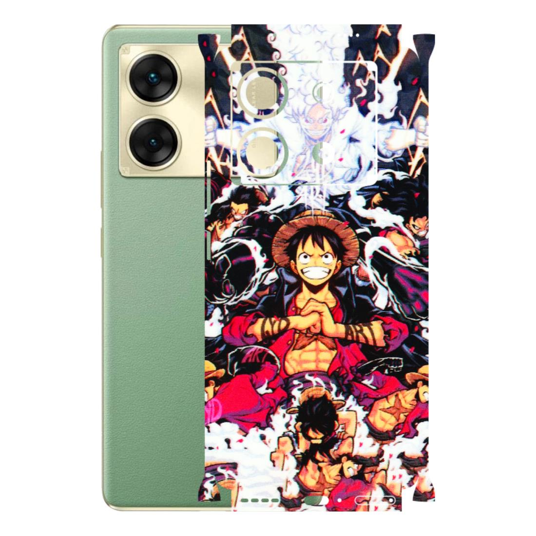 INFINIX Phone Skins (All Models) - Luffy Anime Character - 3D Embossed Finish (L-203) Infinix Zero 30 (5G)