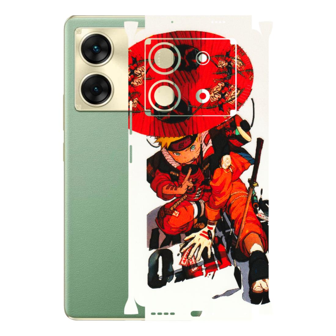INFINIX Phone Skins (All Models) - Naruto - 3D Embossed Finish (L-208) Infinix Zero 30 (5G)