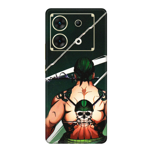 INFINIX Phone Skins (All Models) - Zoro Anime - 3D Embossed Finish (L-23) Infinix Zero 30 (5G)
