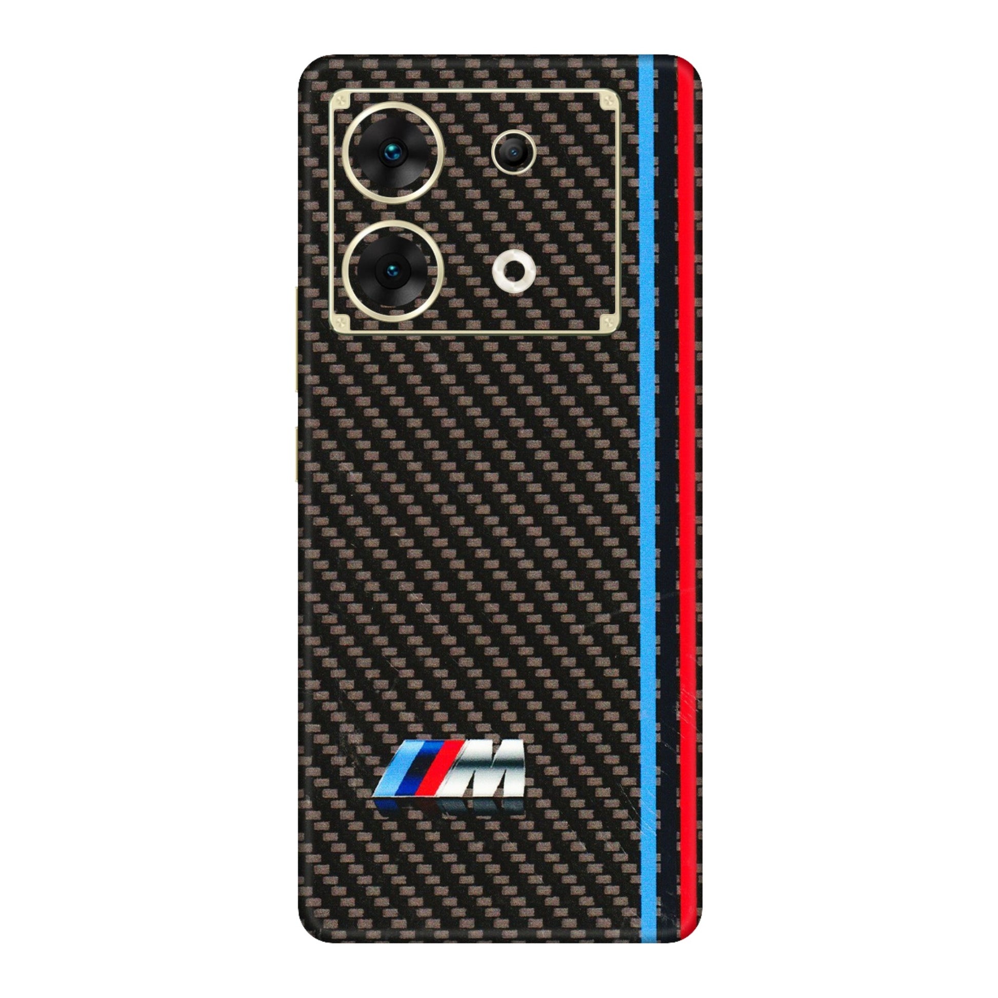 INFINIX Phone Skins (All Models) - BM Carbon Fiber Feels - 3D Embossed Finish (L-38) Infinix Zero 30 (5G)