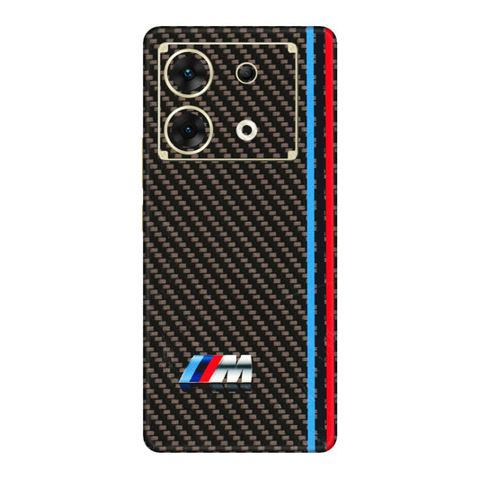 INFINIX Phone Skins (All Models) - BM Carbon Fiber Feels - 3D Embossed Finish (L-38) Infinix Zero 30 (5G)