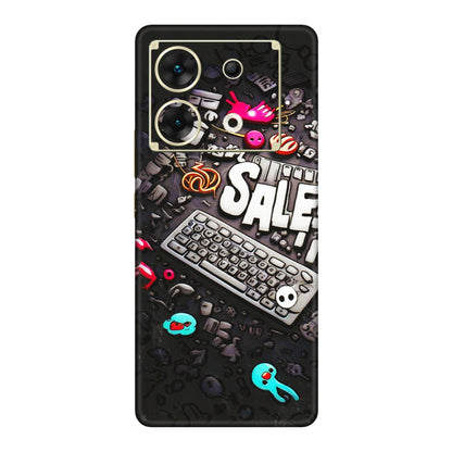 INFINIX Phone Skins (All Models) - Gadgets Sale - 3D Embossed Finish (L-50) Infinix Zero 30 (5G)