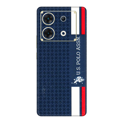 INFINIX Phone Skins (All Models) - US POLO Designer Brand - 3D Embossed Finish (L-65) Infinix Zero 30 (5G)