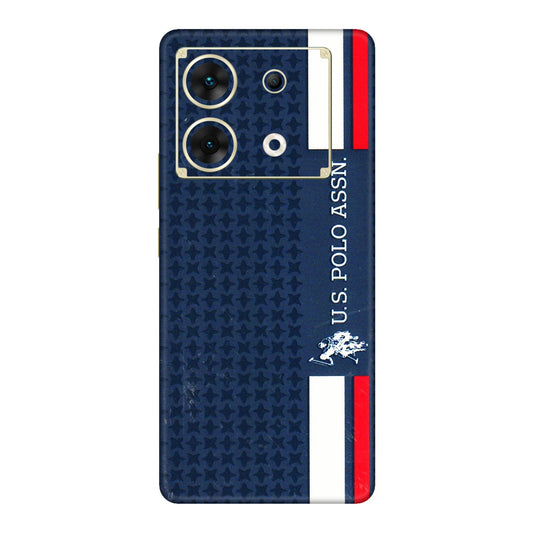 INFINIX Phone Skins (All Models) - US POLO Designer Brand - 3D Embossed Finish (L-65) Infinix Zero 30 (5G)