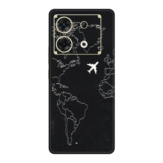 INFINIX Phone Skins (All Models) - Never Ending Travel - 3D Embossed Finish (L-79) Infinix Zero 30 (5G)