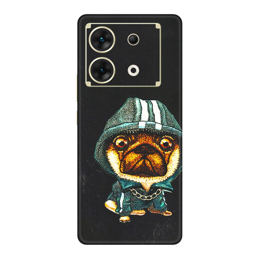 INFINIX Phone Skins (All Models) - Puppy N Hoodie - 3D Embossed Finish (L-90) Infinix Zero 30 (5G)