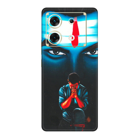 INFINIX Phone Skins (All Models) - Mahakal Bhakt - Matte Finish (M-112) Infinix Zero 30 (5G)