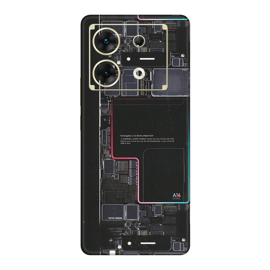 INFINIX Phone Skins (All Models) - Motherboard Circuit Layout - Matte Finish (M-117) Infinix Zero 30 (5G)