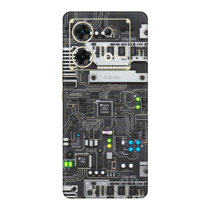 INFINIX Phone Skins (All Models) - Motherboard Internals - Matte Finish (M-135) Infinix Zero 30 (5G)