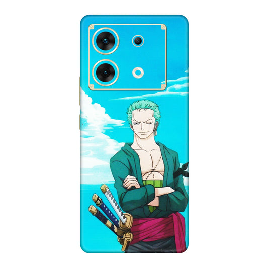 INFINIX Phone Skins (All Models) - Cool Swordman Zoro Anime - Matte Finish (M-143) Infinix Zero 30 (5G)