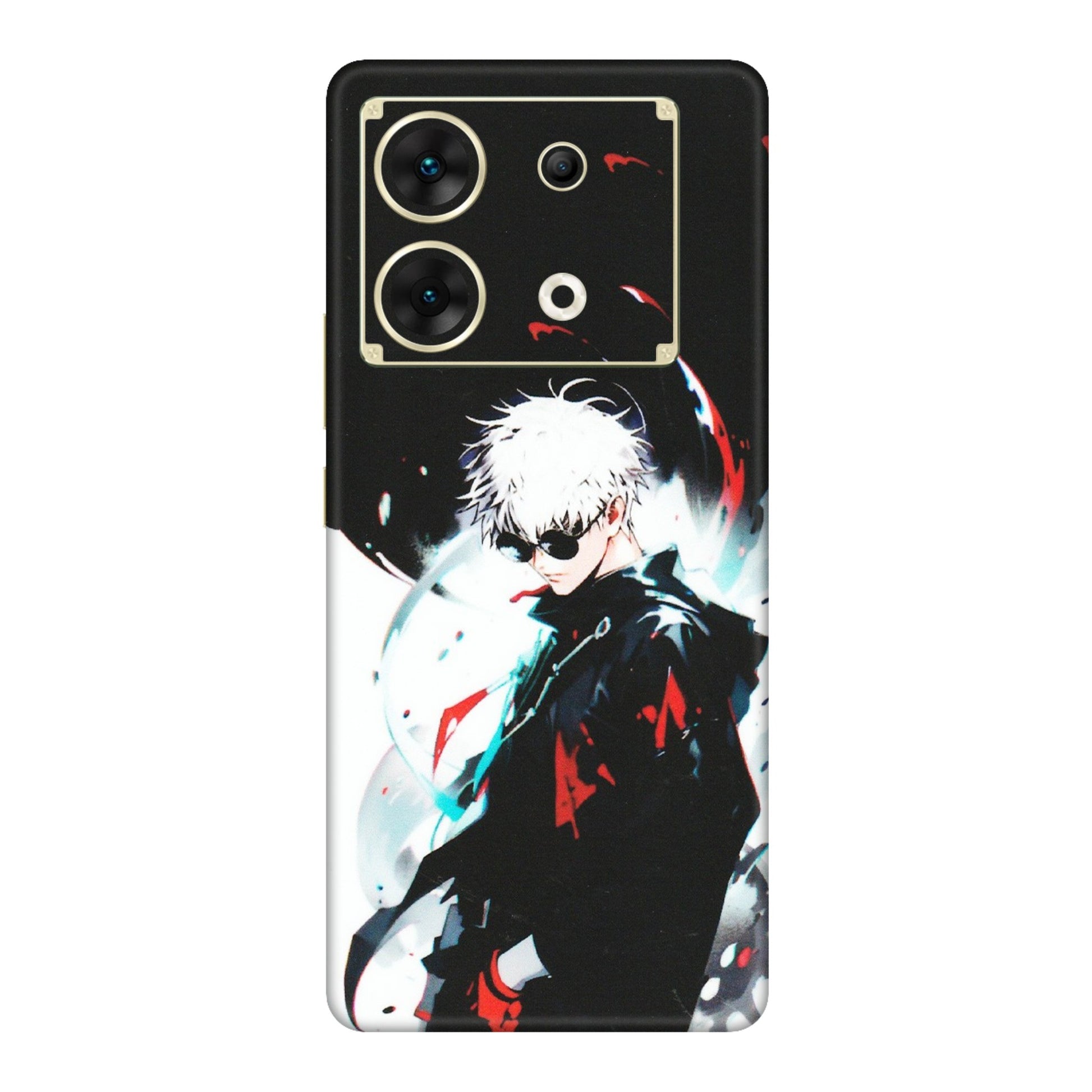 INFINIX Phone Skins (All Models) - Gojo Powerful Charater Kaisen Anime - Matte Finish (M-144) Infinix Zero 30 (5G)