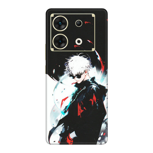 INFINIX Phone Skins (All Models) - Gojo Powerful Charater Kaisen Anime - Matte Finish (M-144) Infinix Zero 30 (5G)