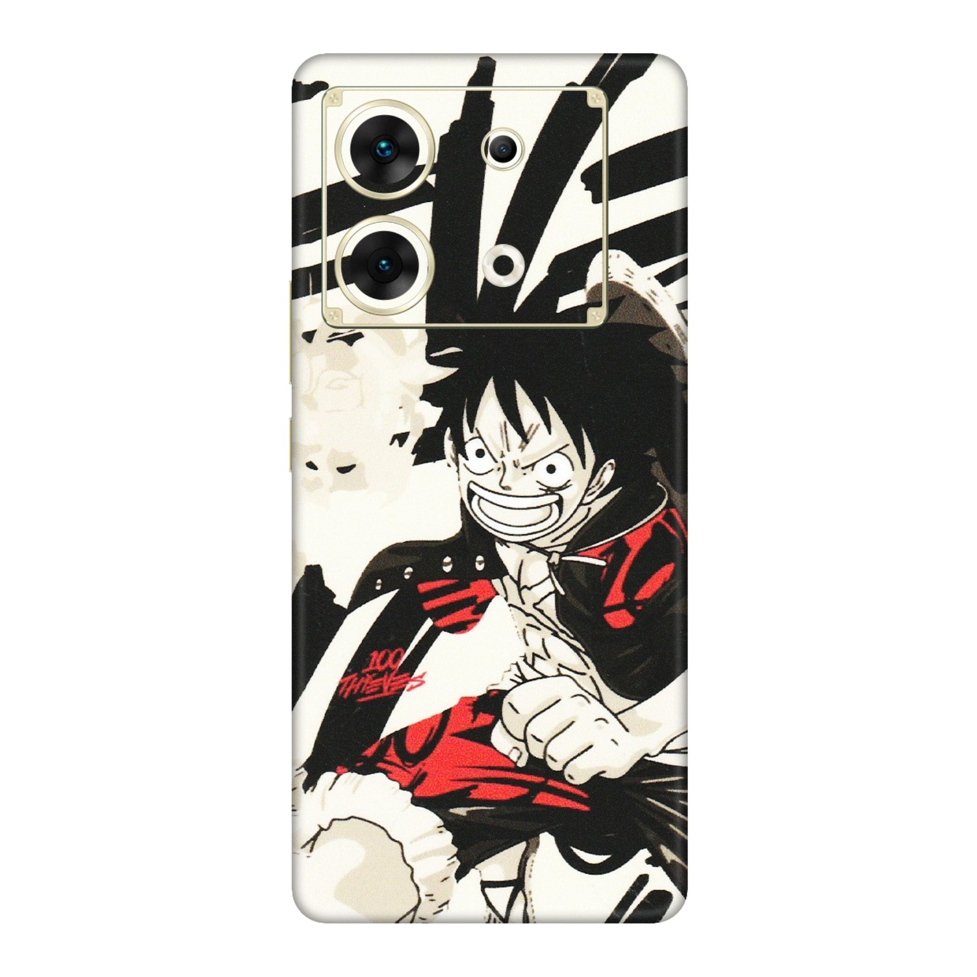 INFINIX Phone Skins (All Models) - Monkey D.Luffy Manga Anime - Matte Finish (M-145) Infinix Zero 30 (5G)