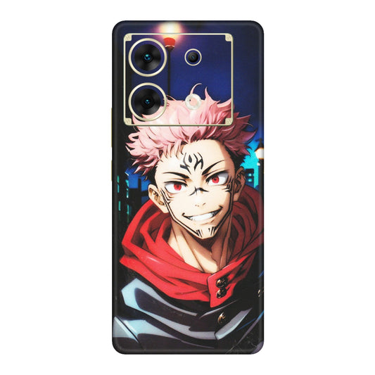 INFINIX Phone Skins (All Models) - Yuji Itadori Funny Face Anime - Matte Finish (M-152) Infinix Zero 30 (5G)