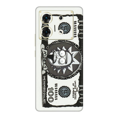 INFINIX Phone Skins (All Models) - Rick And Morty Hundred Dollar Anime - Matte Finish (M-161) Infinix Zero 30 (5G)