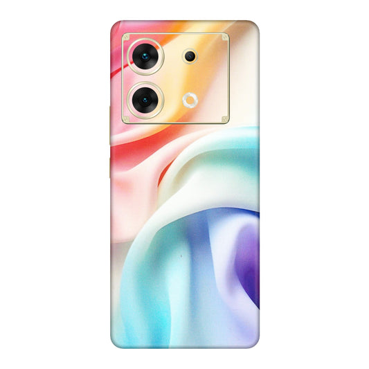 INFINIX Phone Skins (All Models) - Colourful Silk Cloth - Matte Finish (M-165) Infinix Zero 30 (5G)