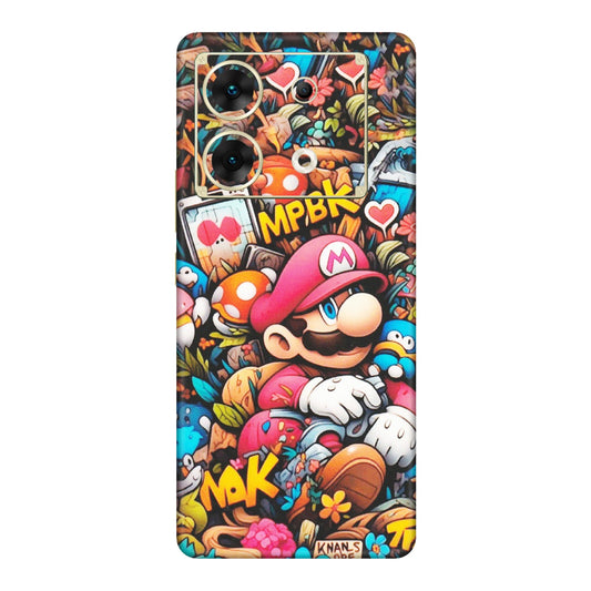 INFINIX Phone Skins (All Models) - Super Mario Bros Artistic - Matte Finish (M-173) Infinix Zero 30 (5G)