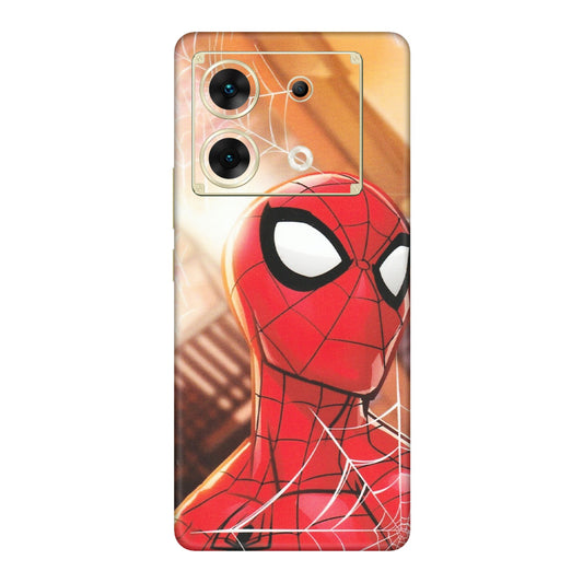 INFINIX Phone Skins (All Models) - Spiderman Face New - Matte Finish (M-41) Infinix Zero 30 (5G)