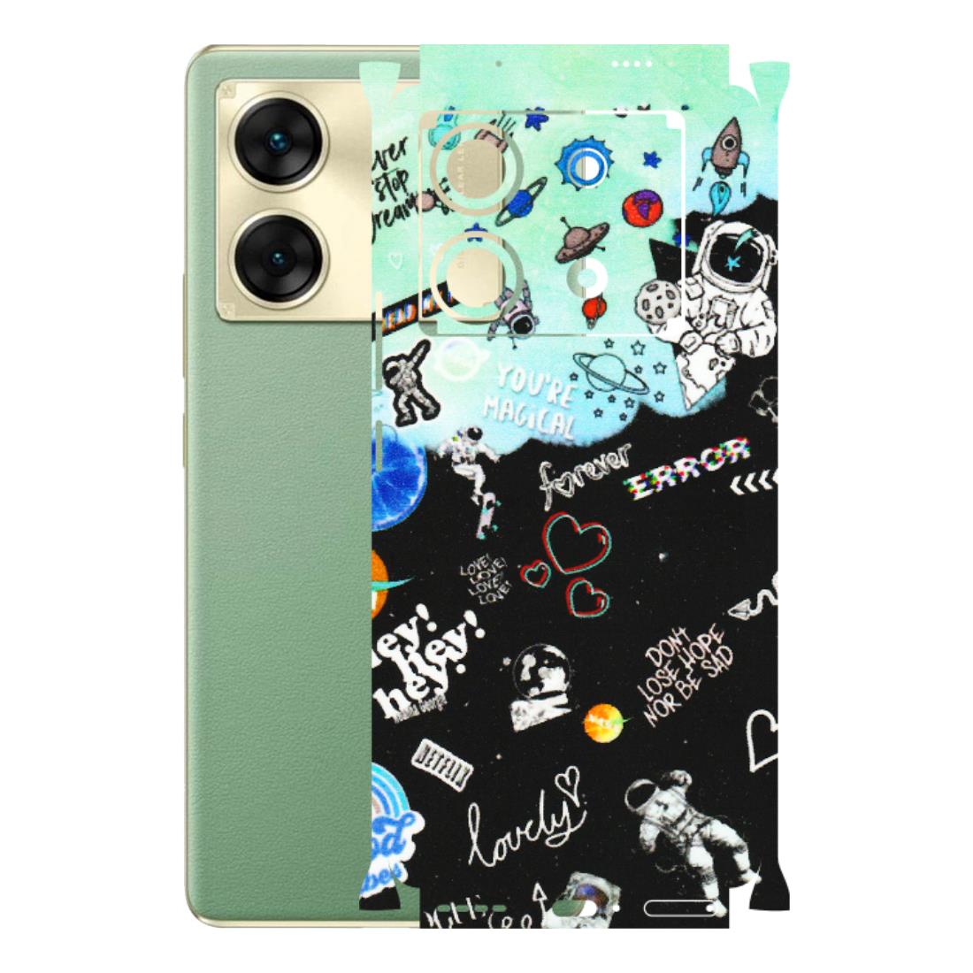 INFINIX Phone Skins (All Models) - Living In A Space Dream - Matte Finish (M-46) Infinix Zero 30 (5G)