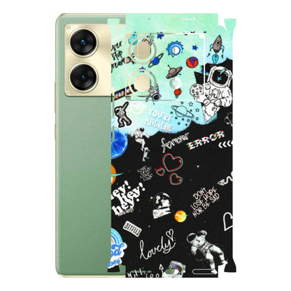 INFINIX Phone Skins (All Models) - Living In A Space Dream - Matte Finish (M-46) Infinix Zero 30 (5G)