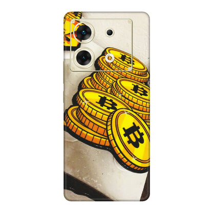 INFINIX Phone Skins (All Models) - Billionaire Bitcoin Collection - Matte Finish (M-92) Infinix Zero 30 (5G)