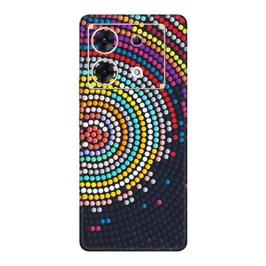 INFINIX Phone Skins (All Models) - Rainbow Dot Mandala - Matte Finish (M-97) Infinix Zero 30 (5G)