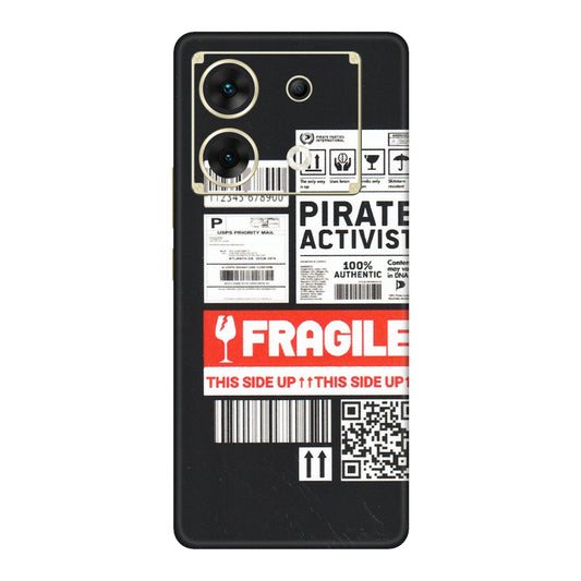 INFINIX Phone Skins (All Models) - Handle With Care - Matte Finish (M-99) Infinix Zero 30 (5G)